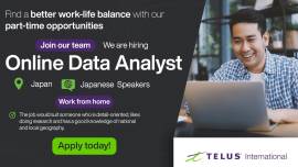 Japanese Speaking Online Data Analysts-Japan work from home